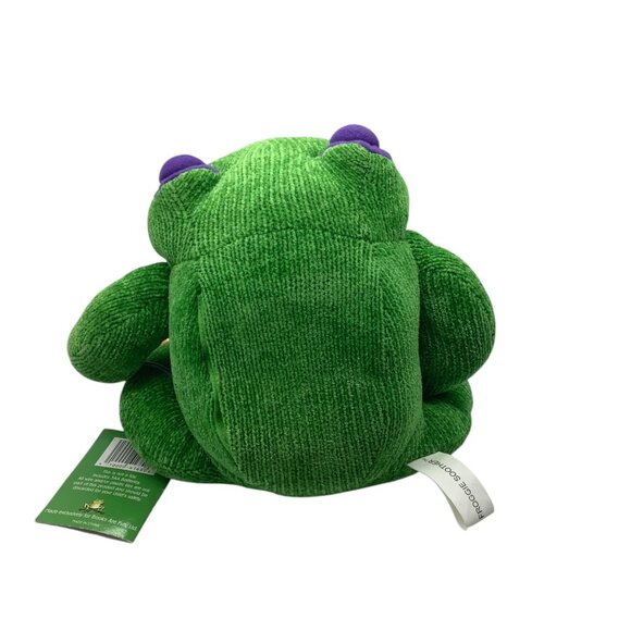 Froggie Sound Soother Plush Toy Relaxing Nature Sounds Green Orange WORKS 10" - Picture 6 of 8